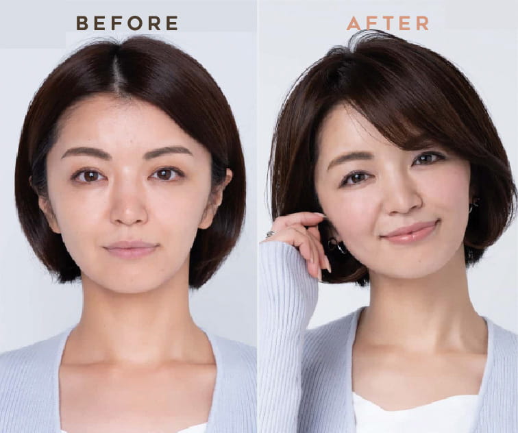 メイク初心者でも、メイクのいろはから学べる。